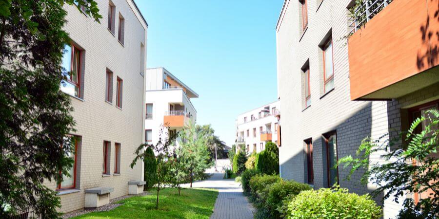 Complejos inmobiliarios privados